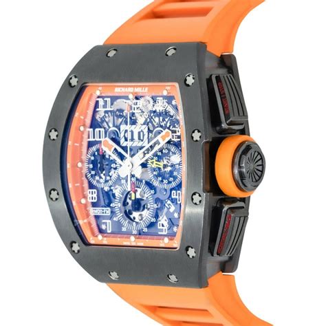 orange band richard mille